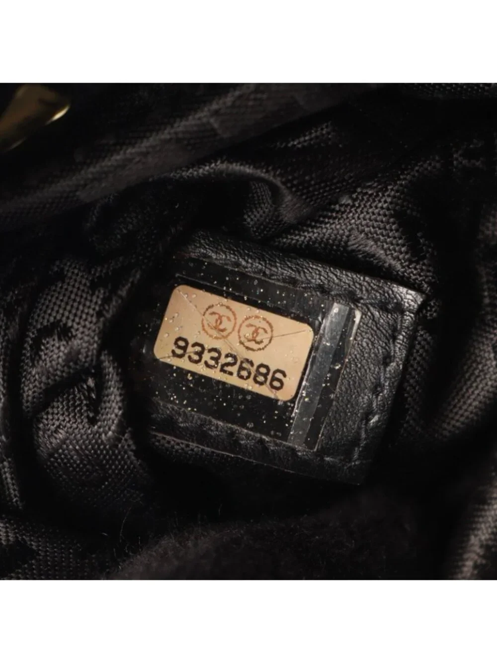 Chanel Tote Bag Choco Bar Black Caviar Leather Mini Bost